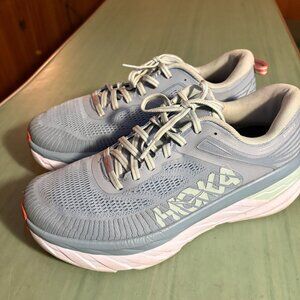 Womens Hoka Bondi 7 1110519 Max Cushioned Road Running Shoes 9.5